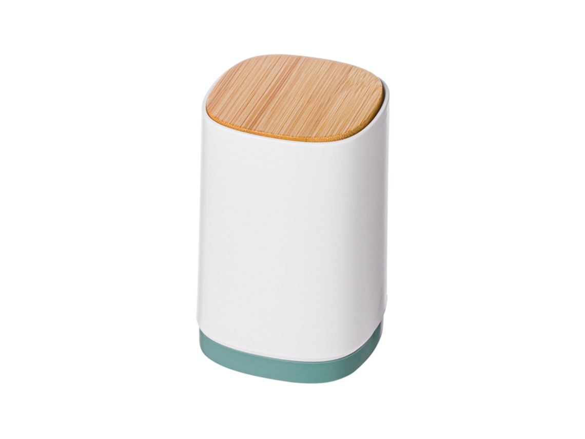 Suporte Multifuncional Automático Para Cotonete, Escova De Dentes E Pasta De Dentes, Verde. Aquaforge