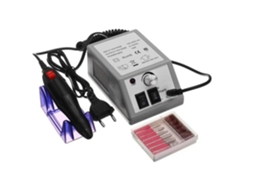 Broca de Unhas TEMPSA - 20000 rpm - Elétrica Profissional Manicure Pedicure - Plugue UE 220V Cinza TEMPSA