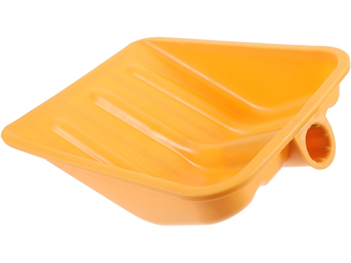 Cabeça De Pá De Neve De Plástico Amarelo, Multifuncional E Fácil De Usar.