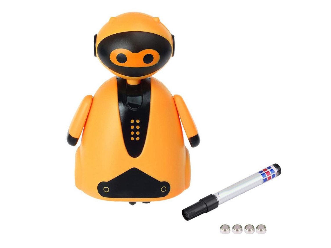 Brinquedo Educativo Robô Seguidor De Linha Desenhada Presente Ideal Para Crianças