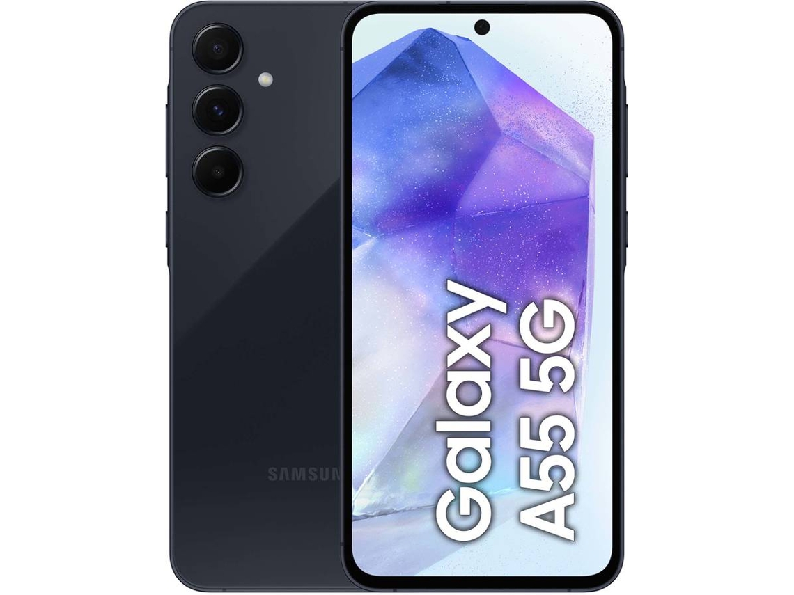 Smartphone SAMSUNG Galaxy A55 5G (6.6'' - 8 GB - 128 GB - Preto)