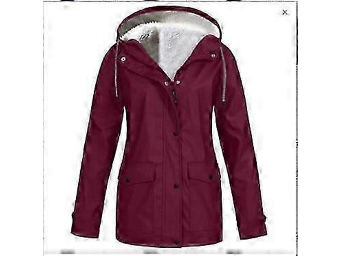 2026 Jaquetas Femininas Outono Inverno Fleece Impermeáveis Transpiráveis Antivento com Capuz Tela Recoberta Brilho