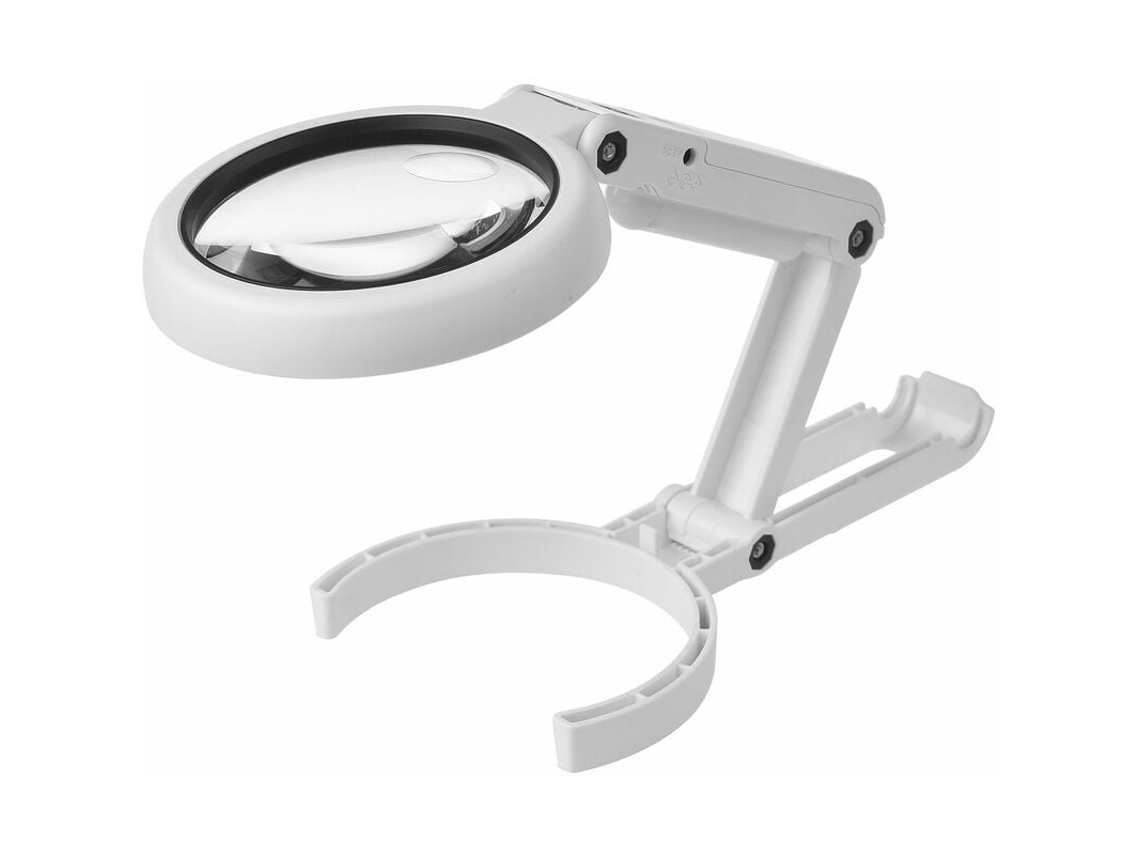 Lupa de Mesa Iluminada Usb (5x/10x)