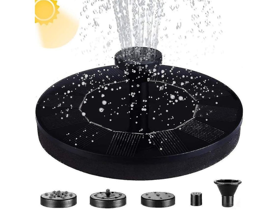 Fonte Solar, Bomba Flutuante De Fonte Para Jardim, Lago E Piscina Com Painel Solar