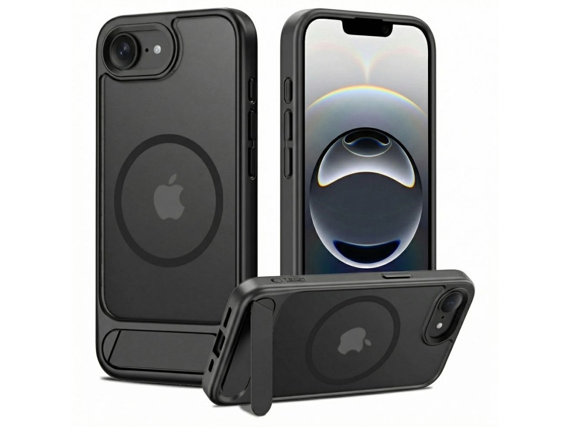 Capa Protetora Tech-protect Magrack Para Iphone 16e 17e Com Magsafe - Capa Protetora Fosca
