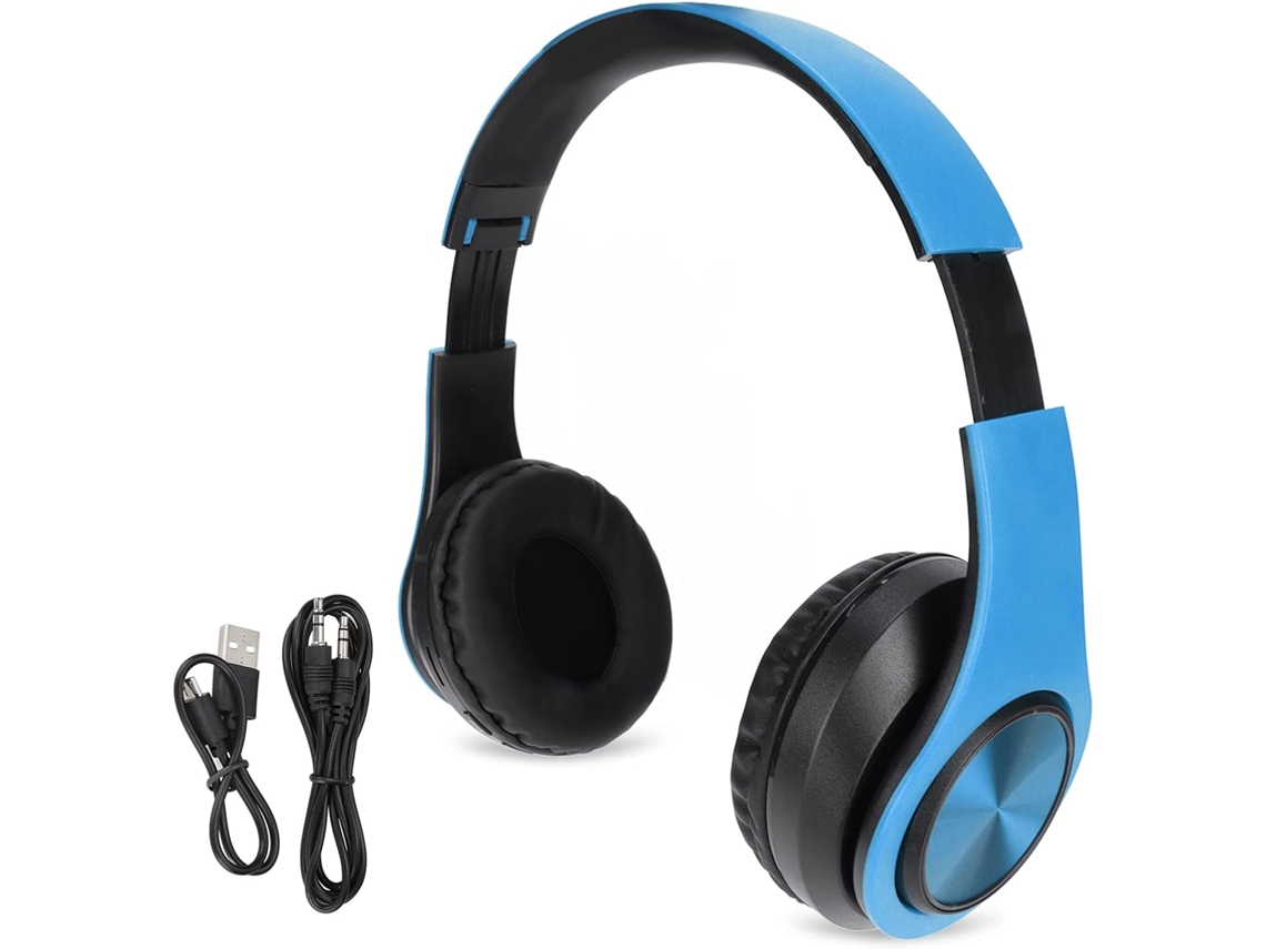 Fone De Ouvido Sem Fio, Modelo Circumaural, Design Dobrável, Drivers De 40mm E Cancelamento Ruído Para Jogos Viagens