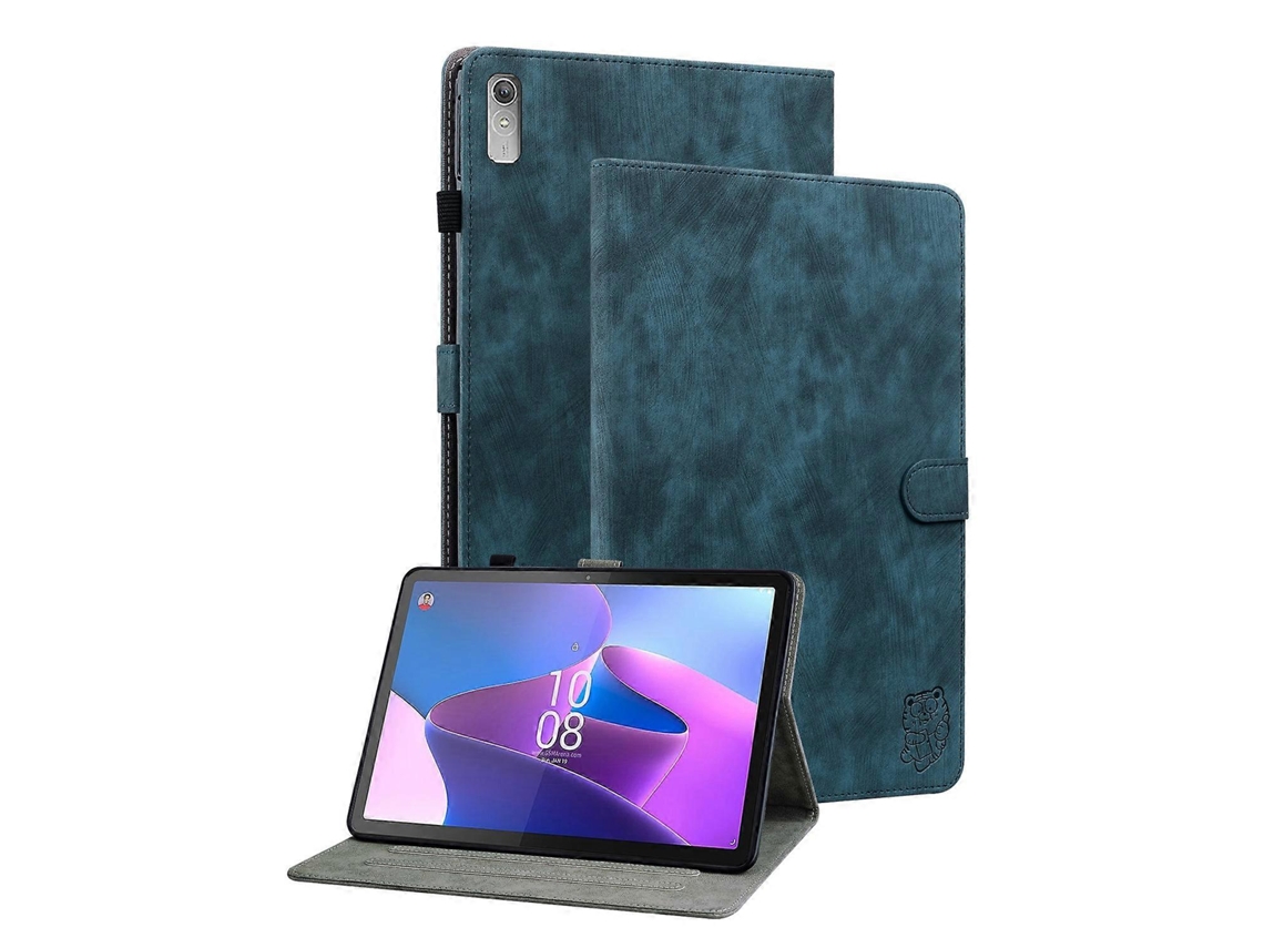 Capa De Couro Com Estampa De Tigre Para Tablet Lenovo Tab P11 Gen 2 De 11,5 Polegadas