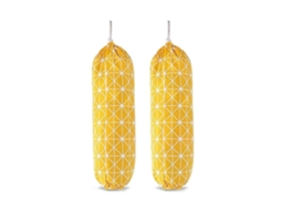 Porta sacolas Plásticas, Dispensador Dobrável e Lavável para Sacolas de Compras, Organizador de Sacolas de Reciclagem para Supermercado. GOKOCO