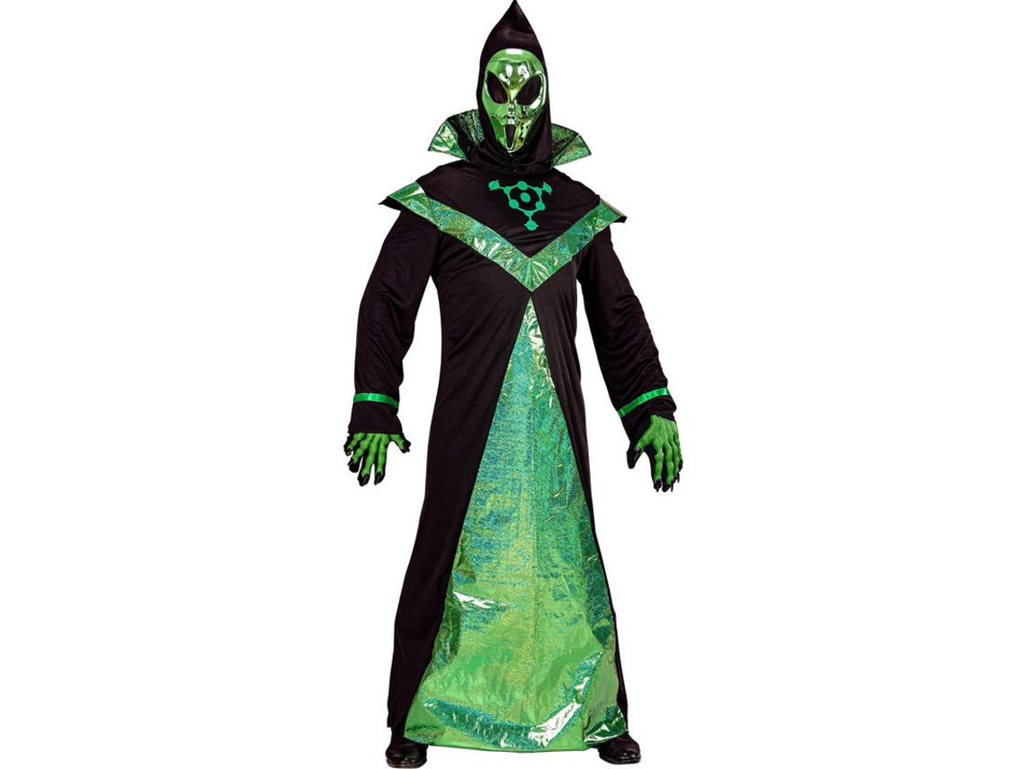 Fato de Homem WIDMANN Space Alien com Túnica (Tam.: L)