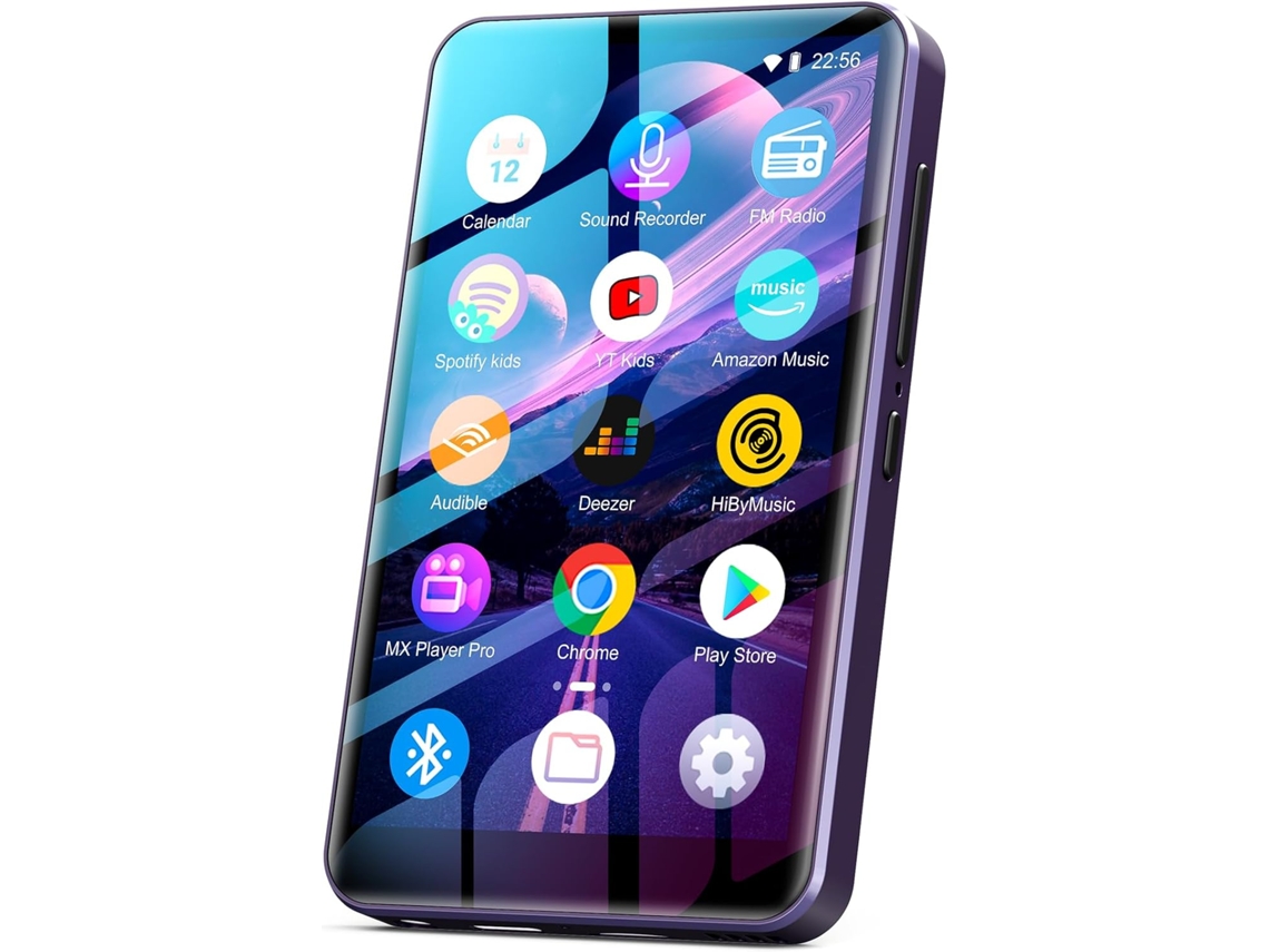 Leitor De Mp3 80 Gb Com Bluetooth E Wi-fi, Android Spotify, Mp4 2000