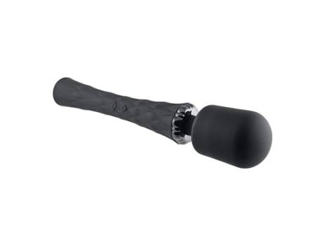 Vibrador de varinha preta real PLAYBOY
