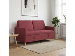 Vidaxl Sofa Com Armazenamento Vinho Vermelho 152 X 78 X 87 Cm