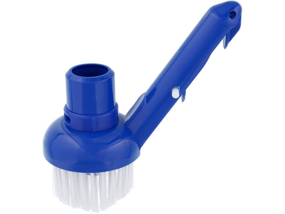 Pincel de vácuo para cantos de piscina, com anel ajustável, liga a mangueiras, padrão | S/MARCA
