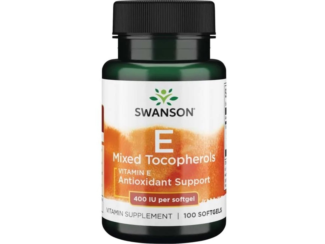 Vitamina e Tocoferóis Mistos 268 Mg 100 Cápsulas SWANSON