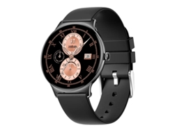 Smartwatch feminino ultrafino para esportes ao ar livre design moderno notificações inteligentes e monitoramento de saúde branco Bestvite