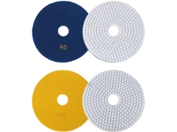 Discos De Polimento Resina 150mm 6 Polegadas Para Granito, Mármore E Concreto, Para Uso A Seco E Úmido, Para
