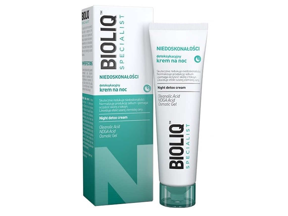 Creme Detox Noturno Bioliq Specialist, 30ml Aflofarm