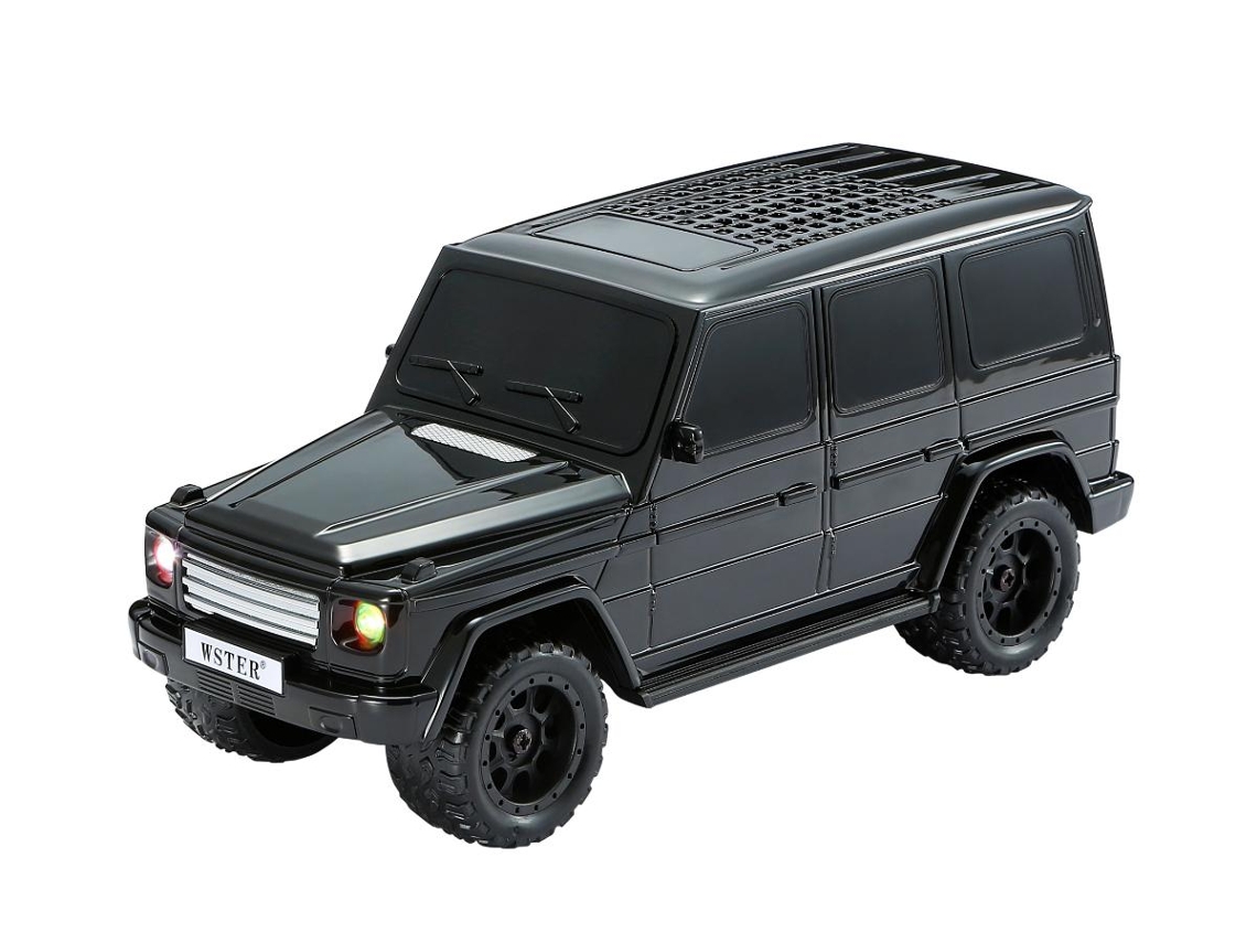 Alto Falante Bluetooth Estiloso Para Carro Suv Com Tws Fm Rádio E Potência De 8w Na Cor Preta PAPRIKA