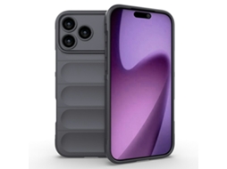 Capa Magic Shield Para Iphone 17 Pro Cinza Escuro