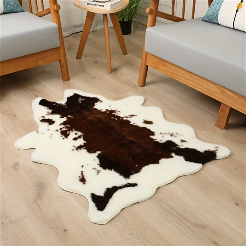 Tapete De Pelúcia Lavável (estilo 2, 60x90cm), Ideal Para Sala De Estar E Quarto.
