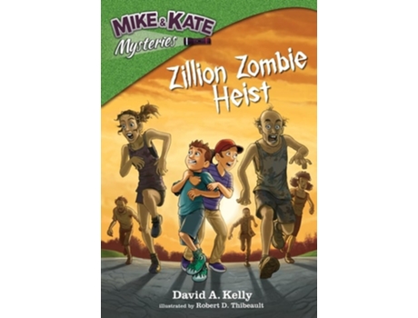 Livro Zillion Zombie Heist de David A Kelly (Inglês)