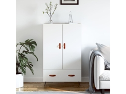 Aparador Alto 69,5x31x115 cm Derivados de Madera Blanco
