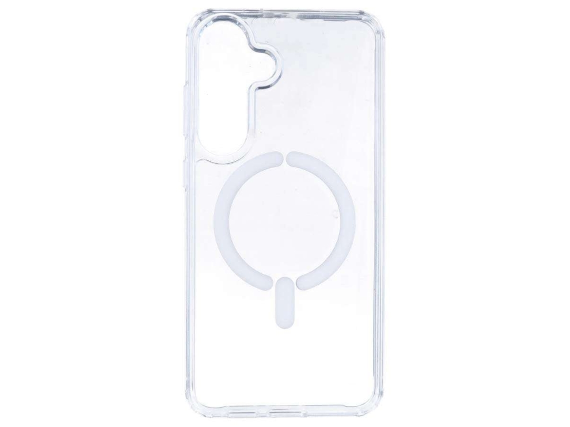 Capa Transparente Logo compatível com Magsafe para Samsung Galaxy S25 Plus LA CASA DE LAS CARCASAS