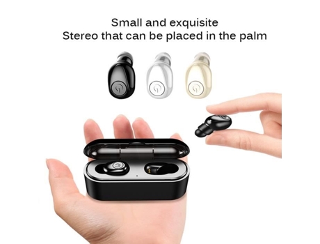 Auriculares Tws Sem Fio Atividades Esportivas LEMONBEST Bluetooth Multicor
