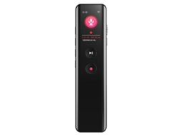 Gravador Digital De 8gb, Mp3 Player, Palestra, Conferência, Gravador De Sala De Aula(preto)