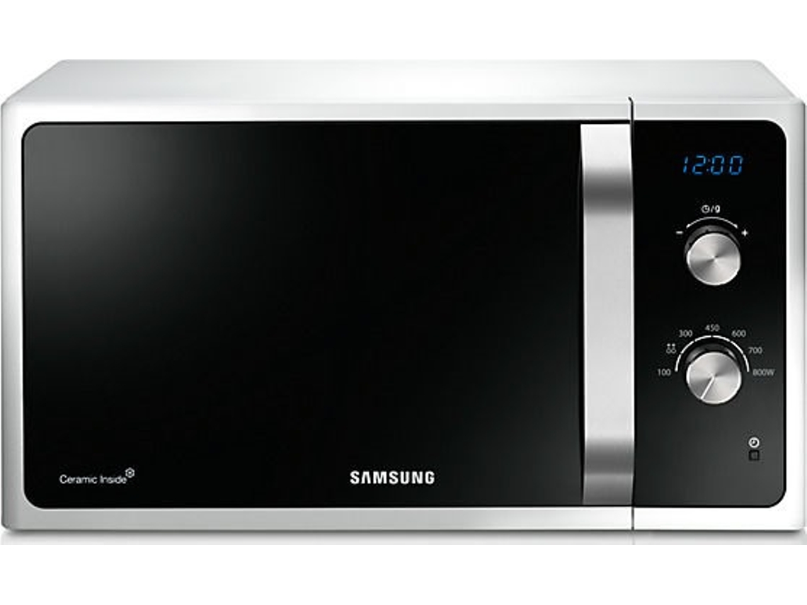 Micro-ondas SAMSUNG MS23F301EAW (23 L - Sem Grill - Branco)
