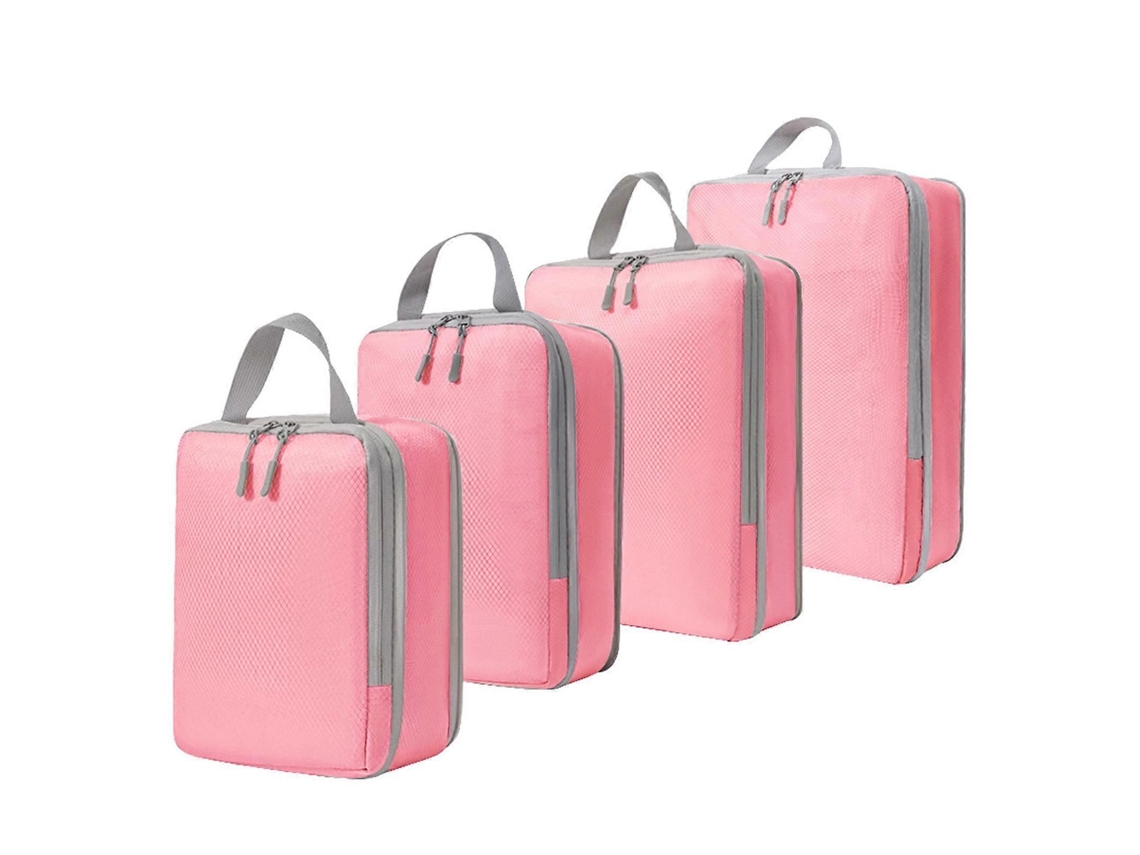 Conjunto De 4 Sacos Armazenamento Compressão À Prova Umidade Para Roupas, Organizadores Armário Elegante S E Acessórios Organização Doméstica, Co