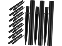 Conjunto de 10 Estacas Solares para Iluminação Paisagística Externa, Acessórios Leves. SFUSHOS