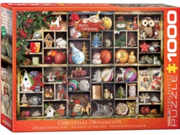 Puzzles EUROGRAPHICS Christmas Ornaments 1000 pcs (1000 peças)