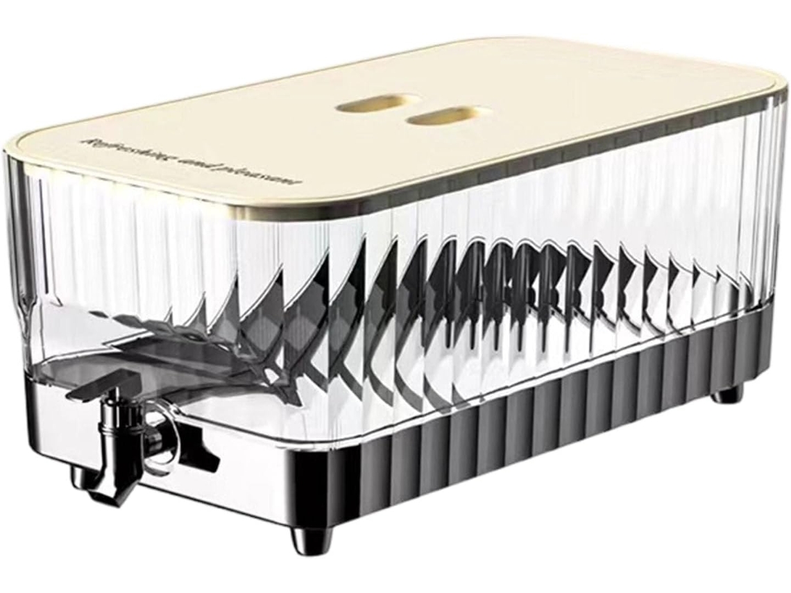 Dispensador De Água Com Design Fosco, 5,30 L, Feito De Policarbonato Resistente, Jarra Potável, Perfeita