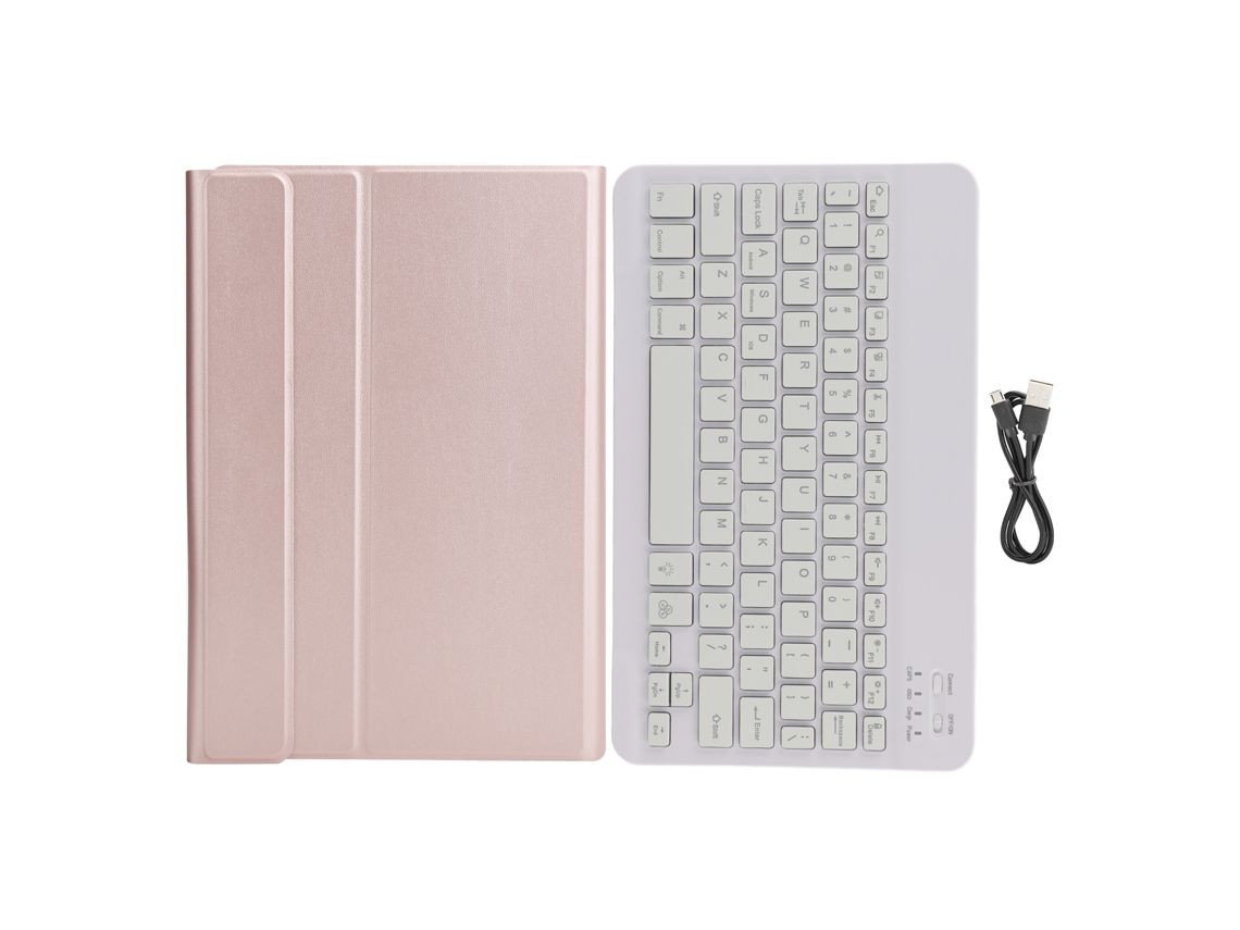 Capa De Teclado Bluetooth (suporte Removível Com Iluminação, Ultra-fino)