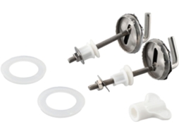 Kit De Fixação Dobradiças Aço Inoxidável Para Assento Sanitário, Para Substituição Da Tampa, Ferragens Ajustáveis Para