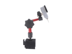 Indicador De Mostrador Com Base Magnética Articulada, Em Metal Abs.