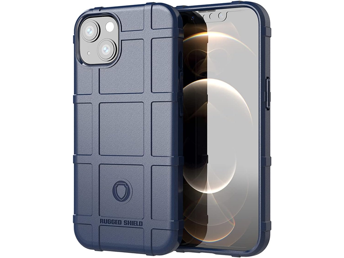 Capa Graus Proteção para iPhone 13 Mini HONGWE. Pele Sintética Anti-Choque Resistente