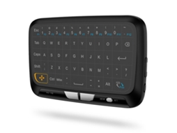 Touchpad e teclado sem fio Slowmoose, receptor USB, cabo de carregamento USB, manual do usuário em inglês