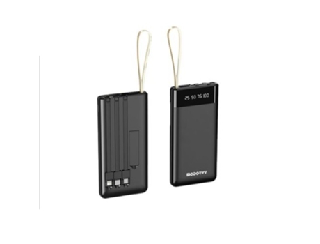Power Bank Wireless Portátil Mah MODORWY Preto