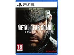 Pré-venda Jogo PS5  Metal Gear Solid Delta Snake Eater D1 Edition