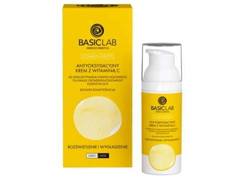 Advanced Radiance Vitamin C Rich Anti Oxidant Cream, 50 Ml Smooth, Illuminate Revitalize Complexion Basiclab