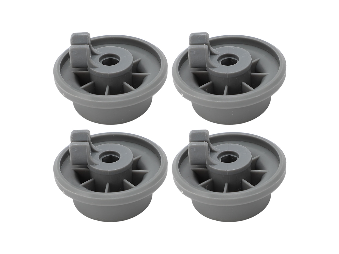 4pcs Rodas de Prateleira Inferior para Lava Louças | S/MARCA