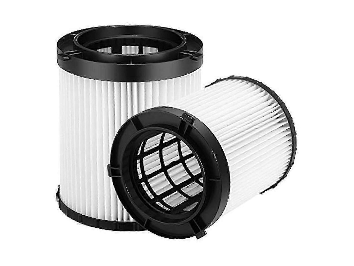 2 Pack True Hepa Replacement Filters For Dewalt Dc500 (dc5001h)_glo