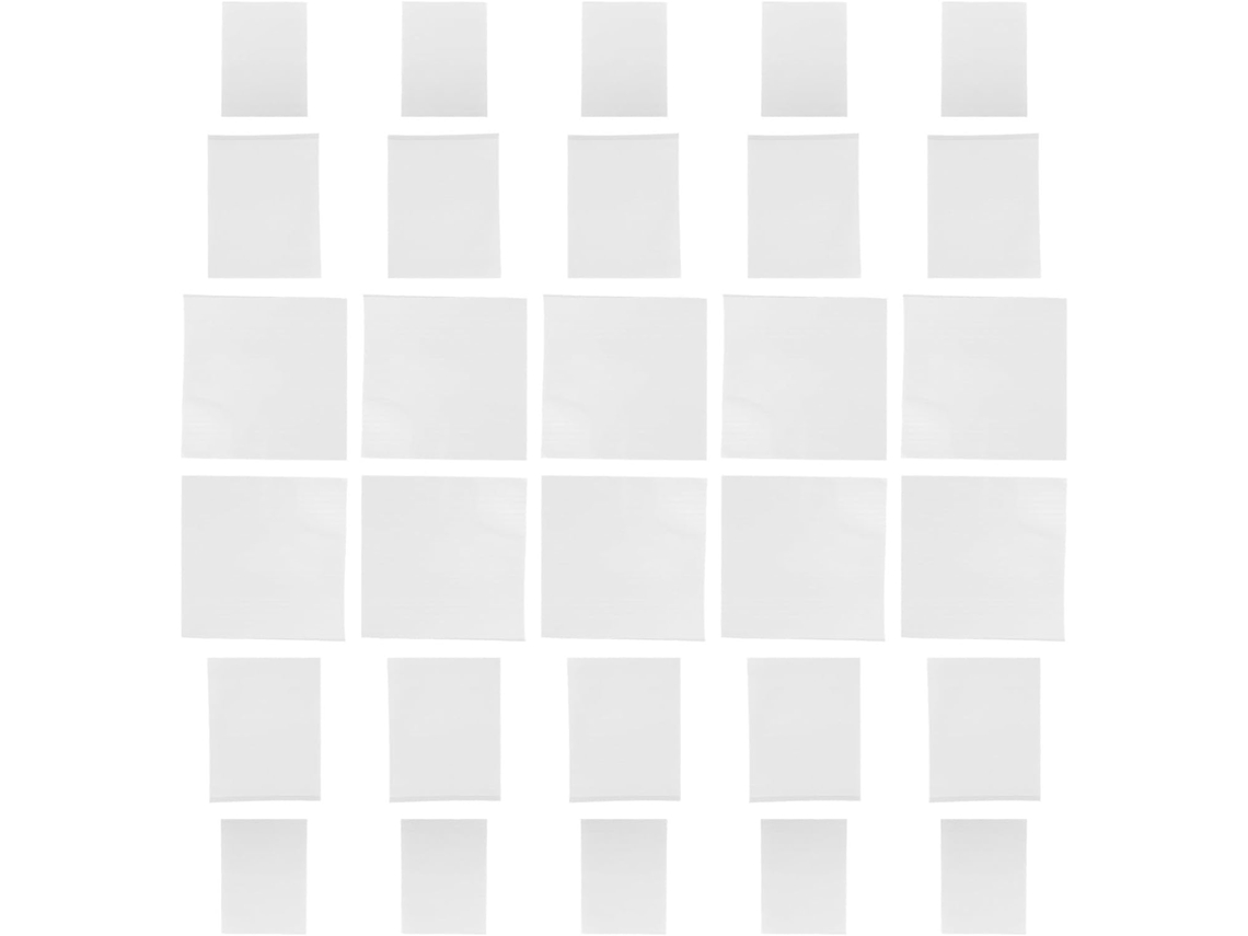 Pochettes Mousse Epe Épaisses Blanches Léger Résistant Embalagem Proteção Objetos Frágeis Eletrônicos Lote 60