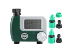 Controlador De Irrigação Com Timer De Duas Saídas E Tela Grande Inteligente