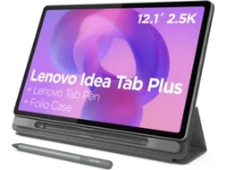 Tablet LENOVO Idea Tab Plus (12" - 12 GB - 256 GB - Wi-Fi -Cinzento) + Caneta + Capa Folio