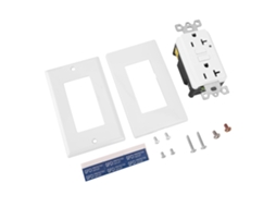 Painel de tomadas americano (20A, 110V-125V)