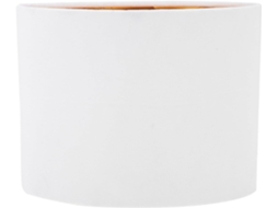 Abajur Oval De Tecido Para Lâmpada E27, Luz Suave E Antirreflexo.