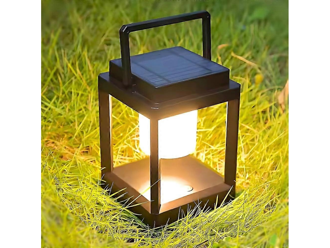 Luz Led Movida A Energia Solar, Farol Solar De Emergência, Lâmpada Solar Para Acampamento Ao Ar Livre Olysi Shop